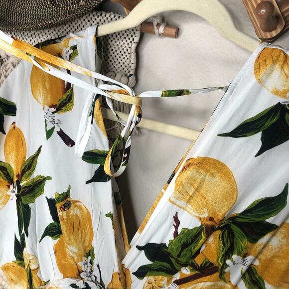 Blue Island Lemon Sundress M - Picture 8 of 10